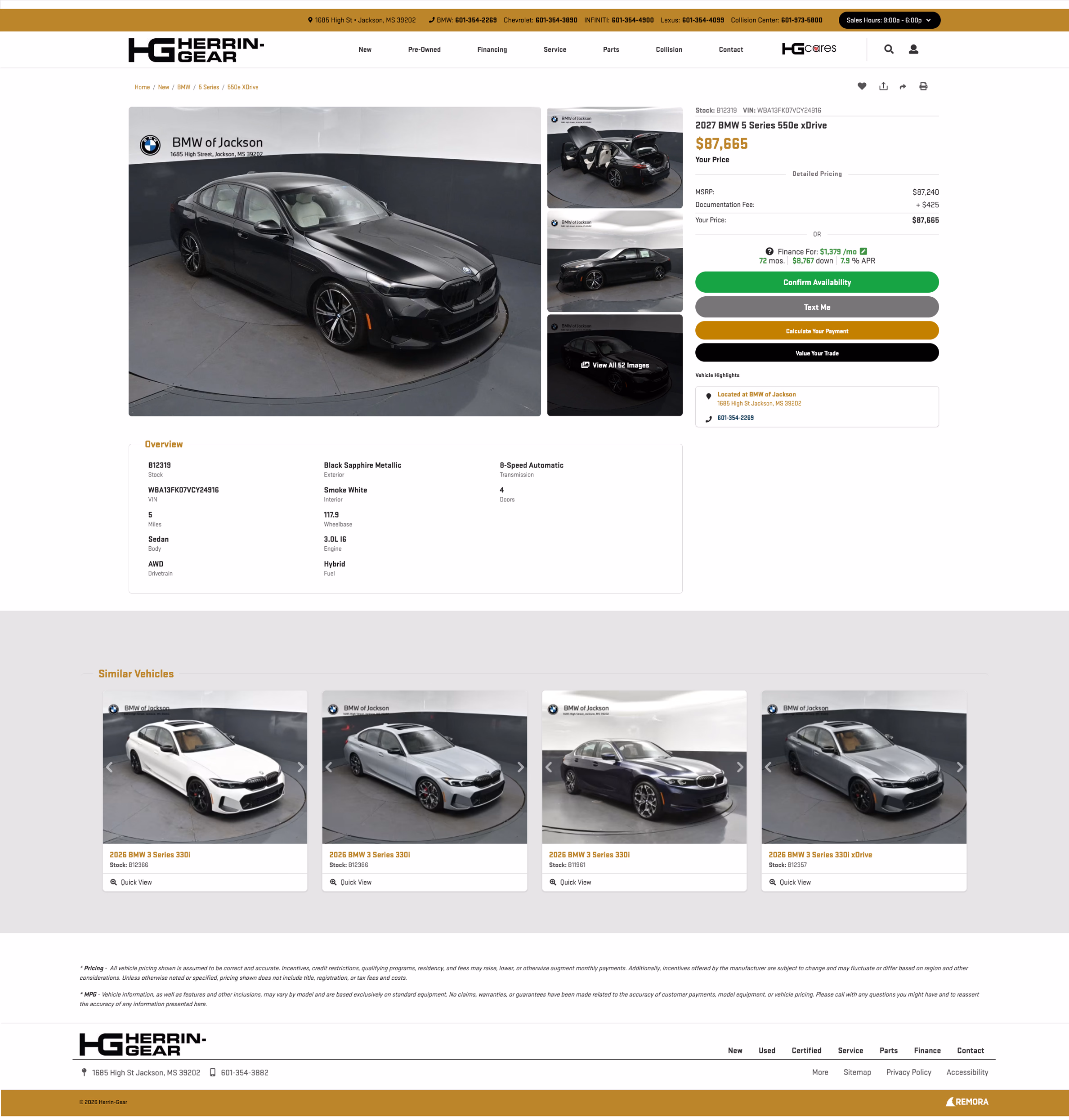 Herrin-Gear Automotive detail page