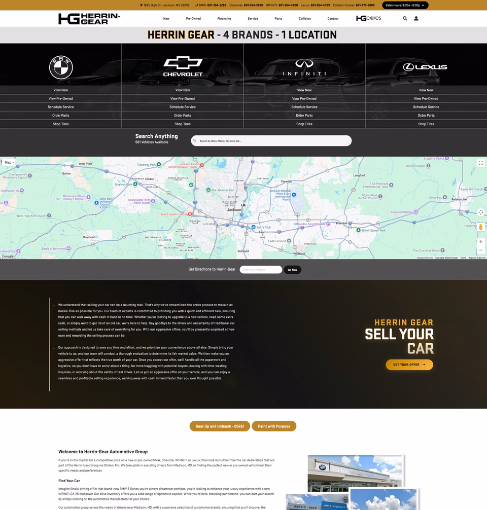 Herrin-Gear Automotive home page
